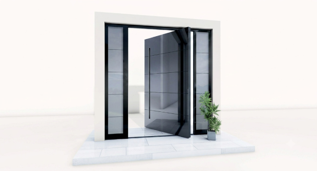 Phantom Pivot Entrance Door