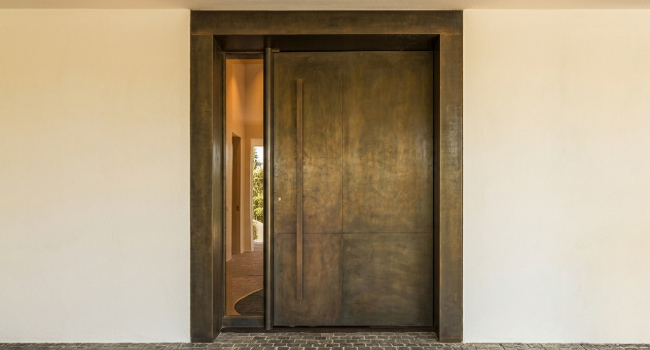 Bronze Glow Entrance Door