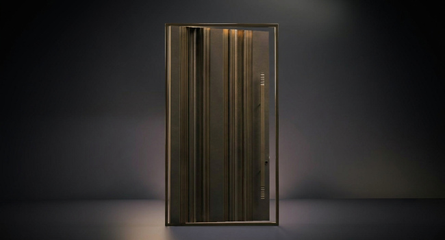 Linear Majesty Entrance Door