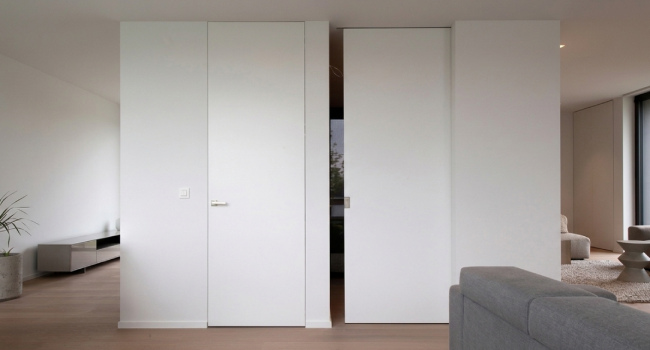 Invisible Sliding Pocket Door System 2'-8" x 9'-0", INFINII X5