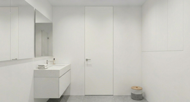 Flush With Wall Door Frame System INFINII X55 3'-0" x 10'-0" Universal