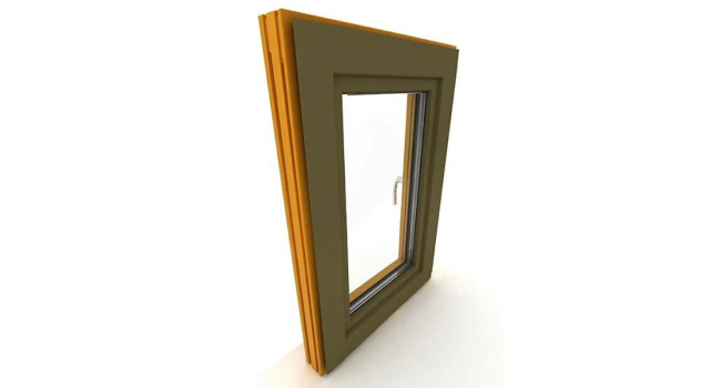 BWA-78 Wood-Aluminum Window